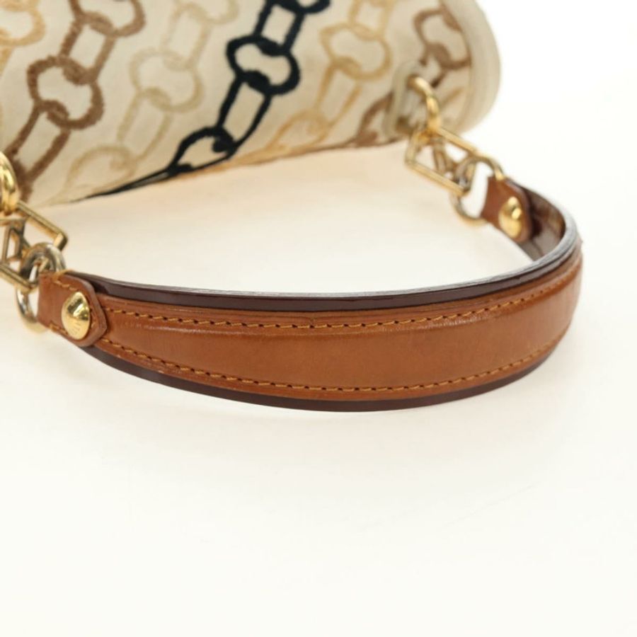 【日本直送】路易威登 Monogram Charm Pochette Lover 手袋 象牙色 M95194 LV 正品 190047SAV-6