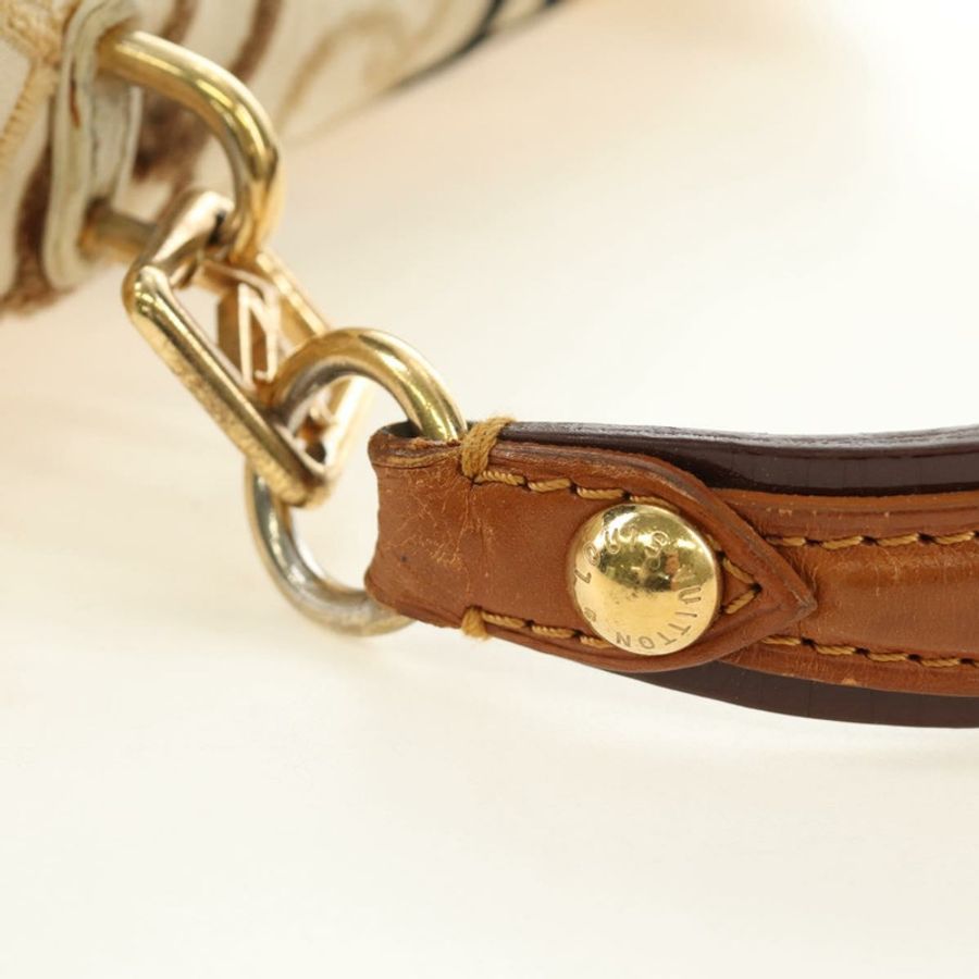 【日本直送】路易威登 Monogram Charm Pochette Lover 手袋 象牙色 M95194 LV 正品 190047SAV-17
