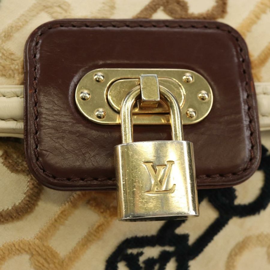 【日本直送】路易威登 Monogram Charm Pochette Lover 手袋 象牙色 M95194 LV 正品 190047SAV-18
