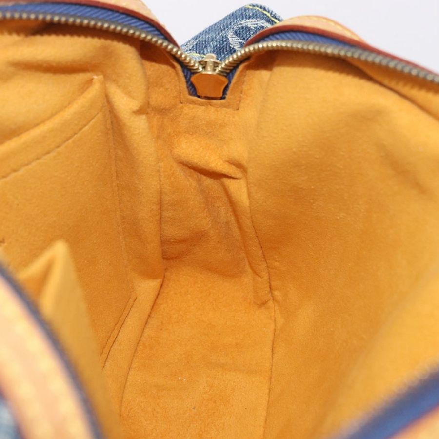 【日本直送】路易威登 Monogram 牛仔布腰包/斜背包 藍色 M95347 LV 正品 190155SAV-19