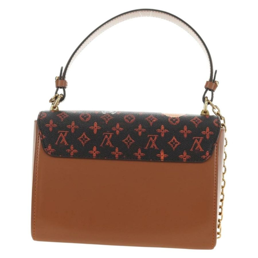 【日本直送】路易威登 Catgram Sac Twist MM 肩背包 酒紅色 M44408 LV Auth 190114SAM-1