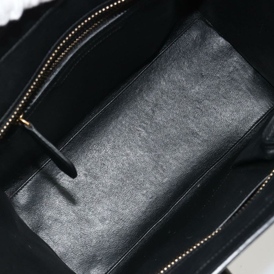 【日本直送】CELINE Luggage Micro Shopper 手提包 帆布 米色 金色 正品 190479A-9