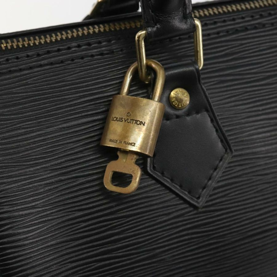 【日本直送】路易威登 Epi Speedy 25 手提包 黑色 M59042 LV 正品 190404SAV-15