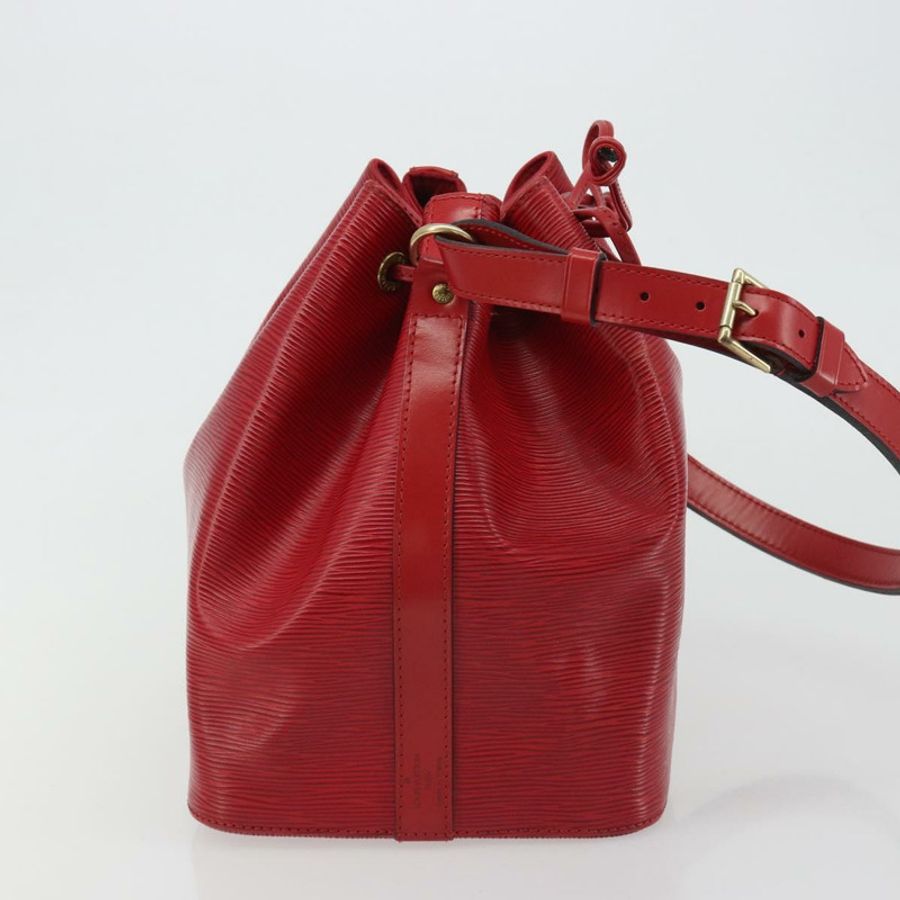 【日本直送】路易威登 Epi Petit Noe 紅色單肩背包 M44107 LV 正品 188077V-3