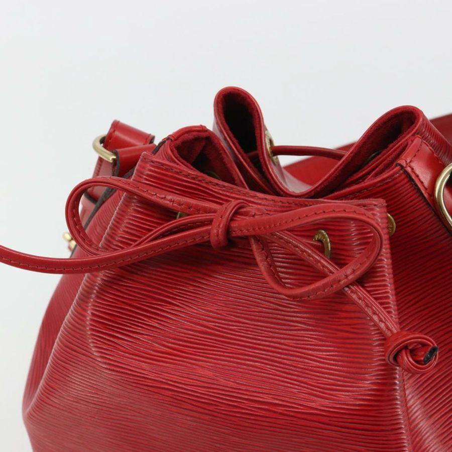 【日本直送】路易威登 Epi Petit Noe 紅色單肩背包 M44107 LV 正品 188077V-8