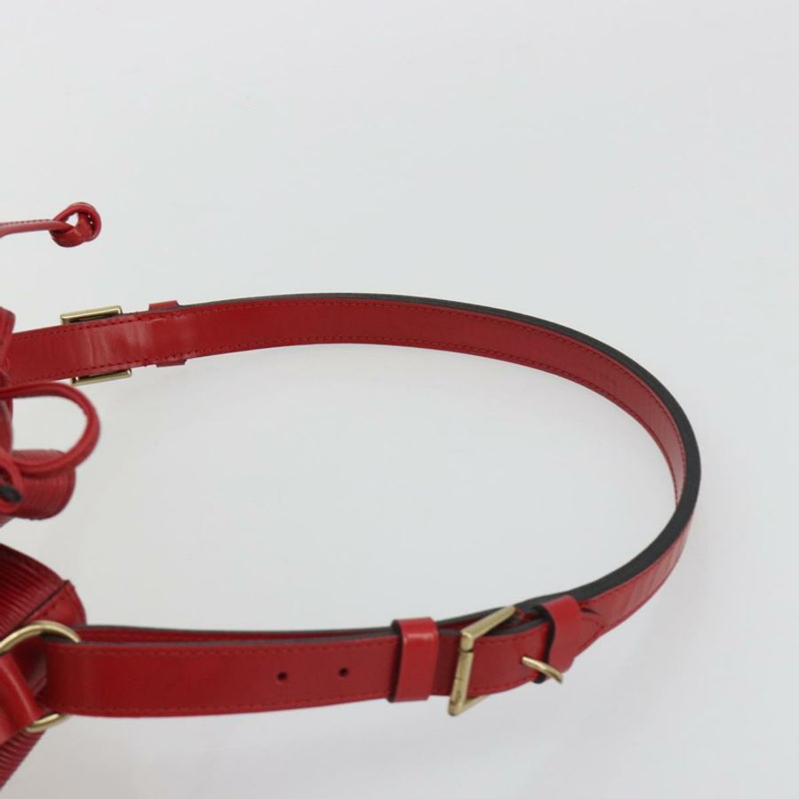 【日本直送】路易威登 Epi Petit Noe 紅色單肩背包 M44107 LV 正品 188077V-13
