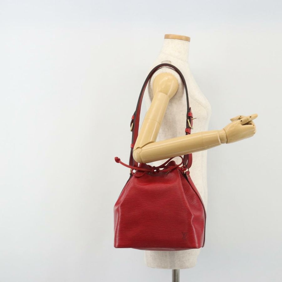 【日本直送】路易威登 Epi Petit Noe 紅色單肩背包 M44107 LV 正品 188077V-20