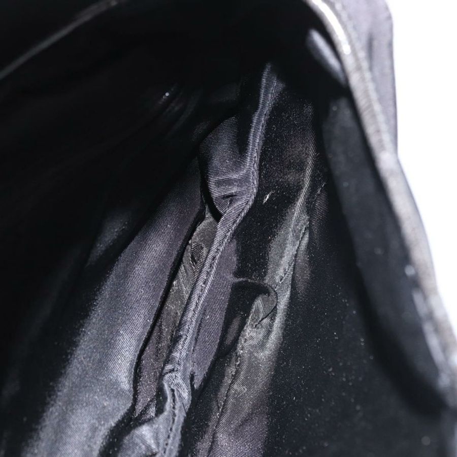 【日本直送】Christian Dior 馬鞍形肩背包 尼龍 黑色 銀色 正品 186635A-21
