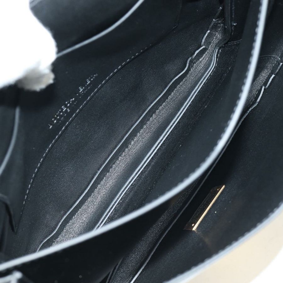 【日本直送】BOTTEGA VENETA 鏈條單肩包 皮革 2way 黑色 金色 Auth 190448V-11