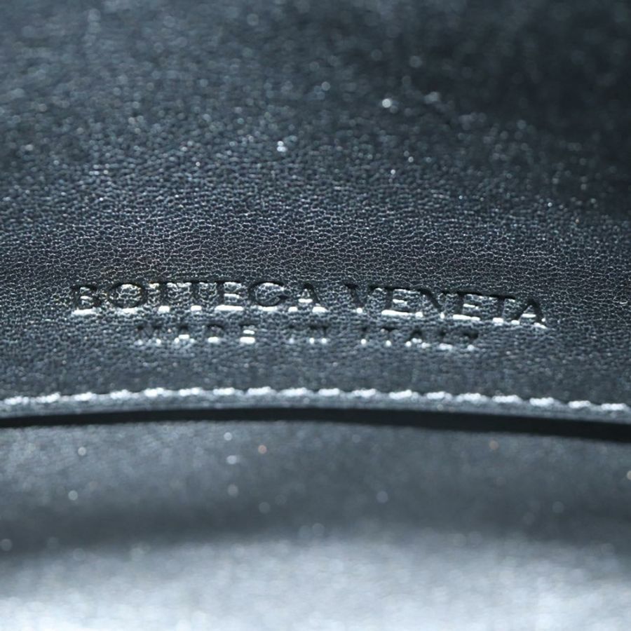 【日本直送】BOTTEGA VENETA 鏈條單肩包 皮革 2way 黑色 金色 Auth 190448V-20