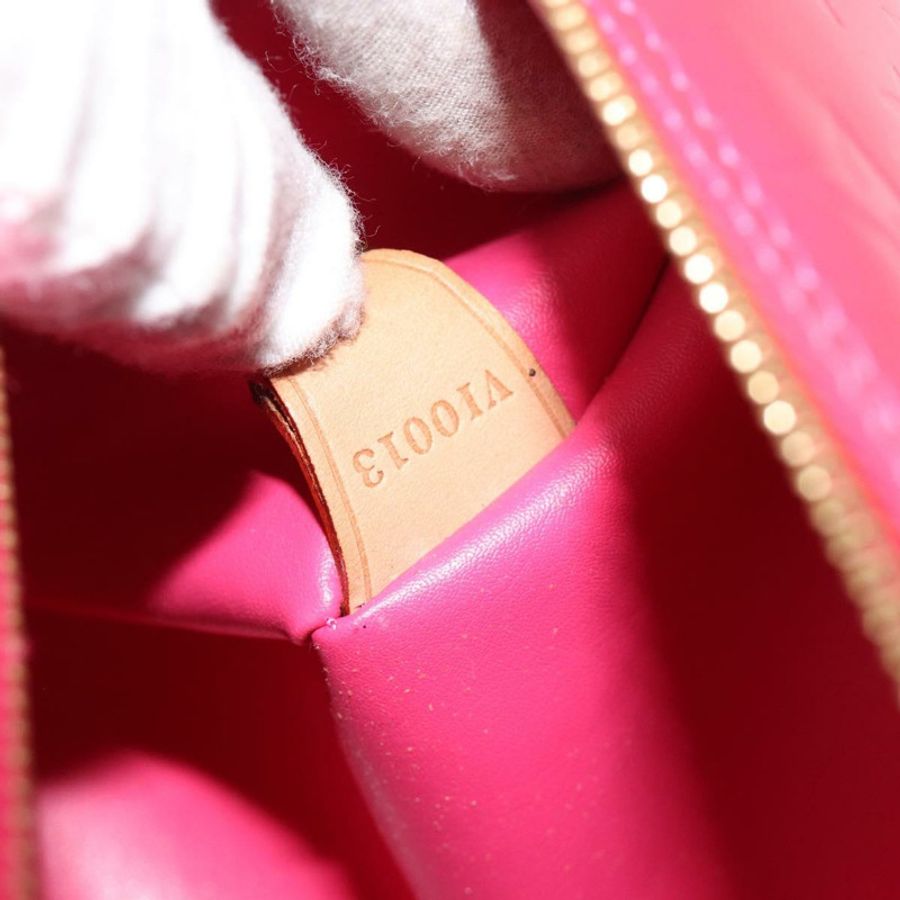 【日本直送】路易威登 Monogram Vernis Bedford 手袋 玫紅色 M91255 LV 正品 190057A-11