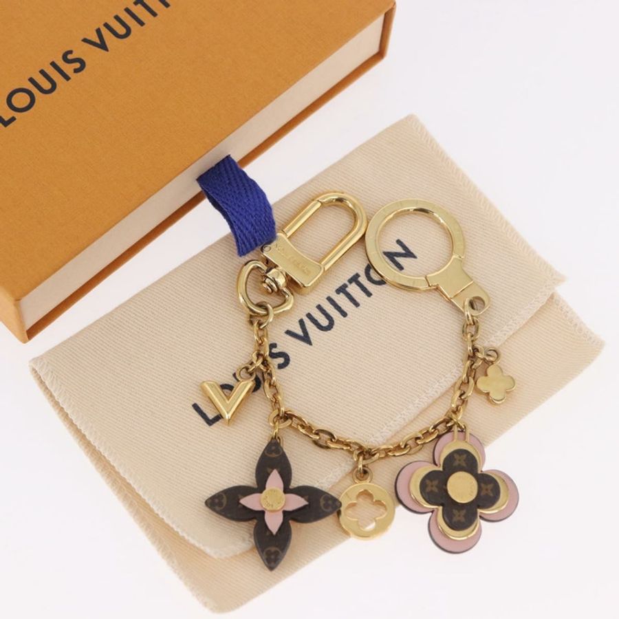 【日本直送】路易威登 Monogram Bijoux Sac Chainne 包飾 金色 M63086 LV 正品 190451M-11