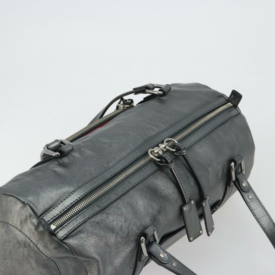 【日本直送】Chloe Mr Paddington 波士頓包 皮革 銀色 正品 190937A-5