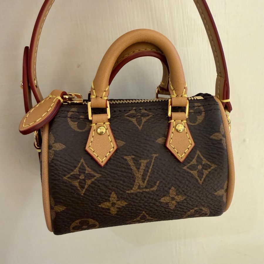 lv 花紋m00544 speedy掛飾😻-8