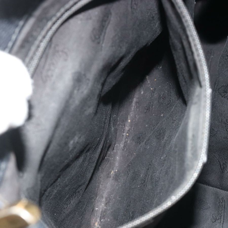 【日本直送】GUCCI GG帆布Guccissima托特包,黑色/金色皮革款,貨號233607,正品編號190389A-19
