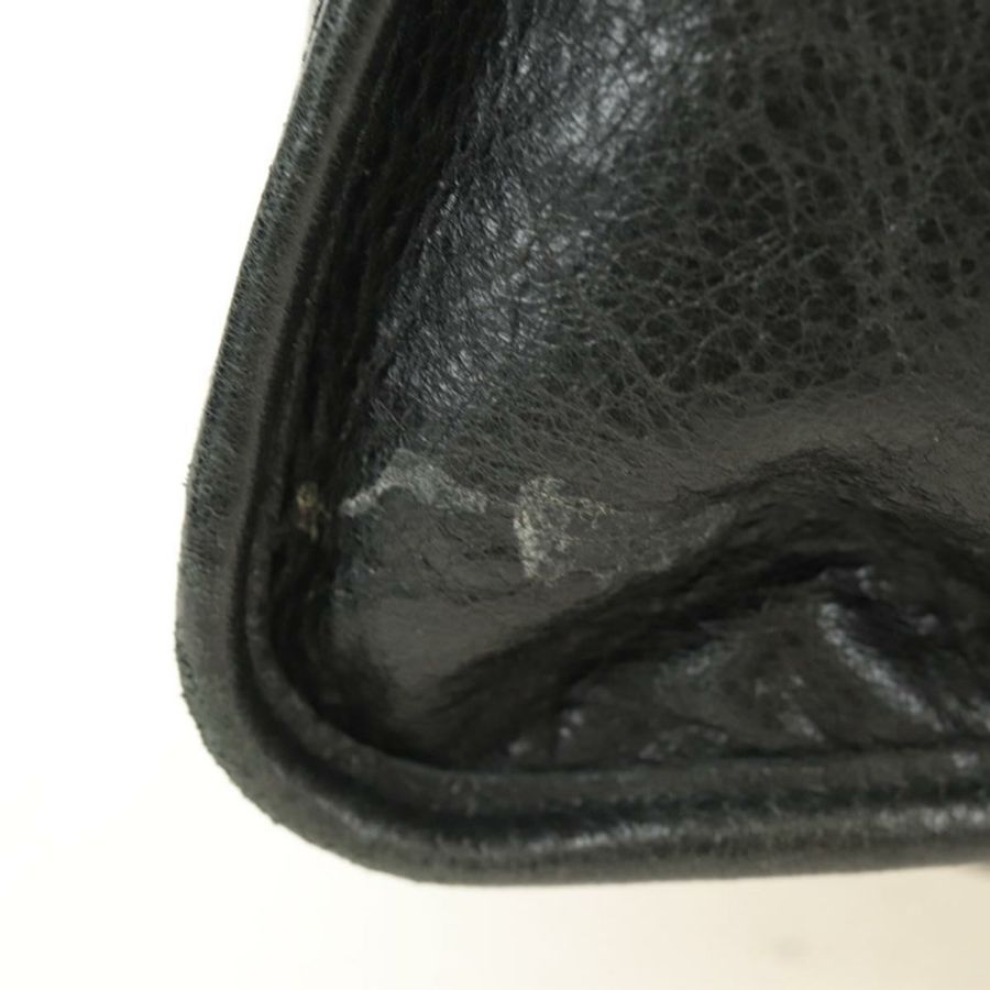 【日本直送】BALENCIAGA 城市手提包,皮革材質,兩用,黑色,貨號 115748,正品號 190388SAM-4