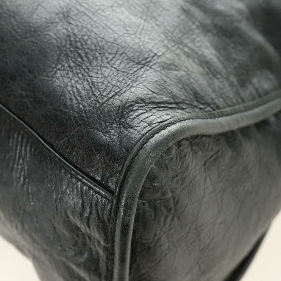 【日本直送】BALENCIAGA 城市手提包,皮革材質,兩用,黑色,貨號 115748,正品號 190388SAM-18