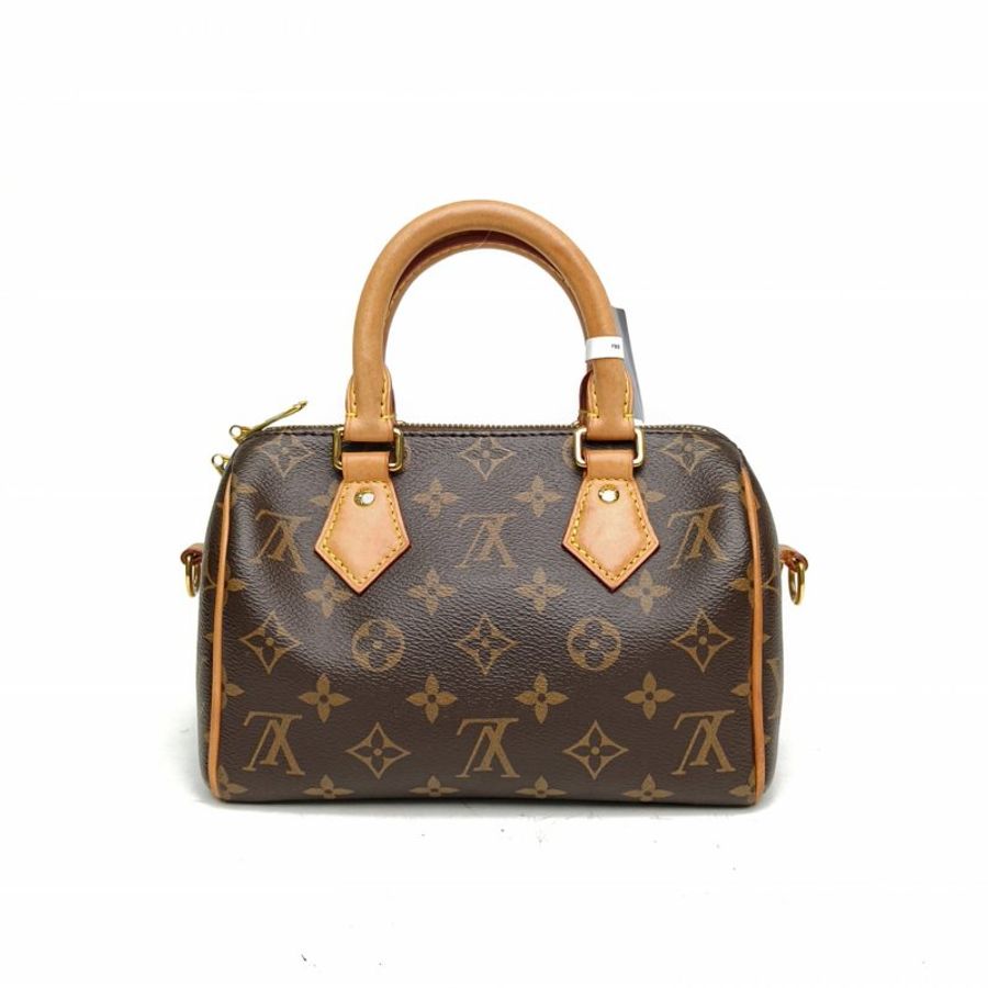 LOUIS VUITTON Sp20可拆卸黑白寬肩帶老花PVC晶片肩背包-2