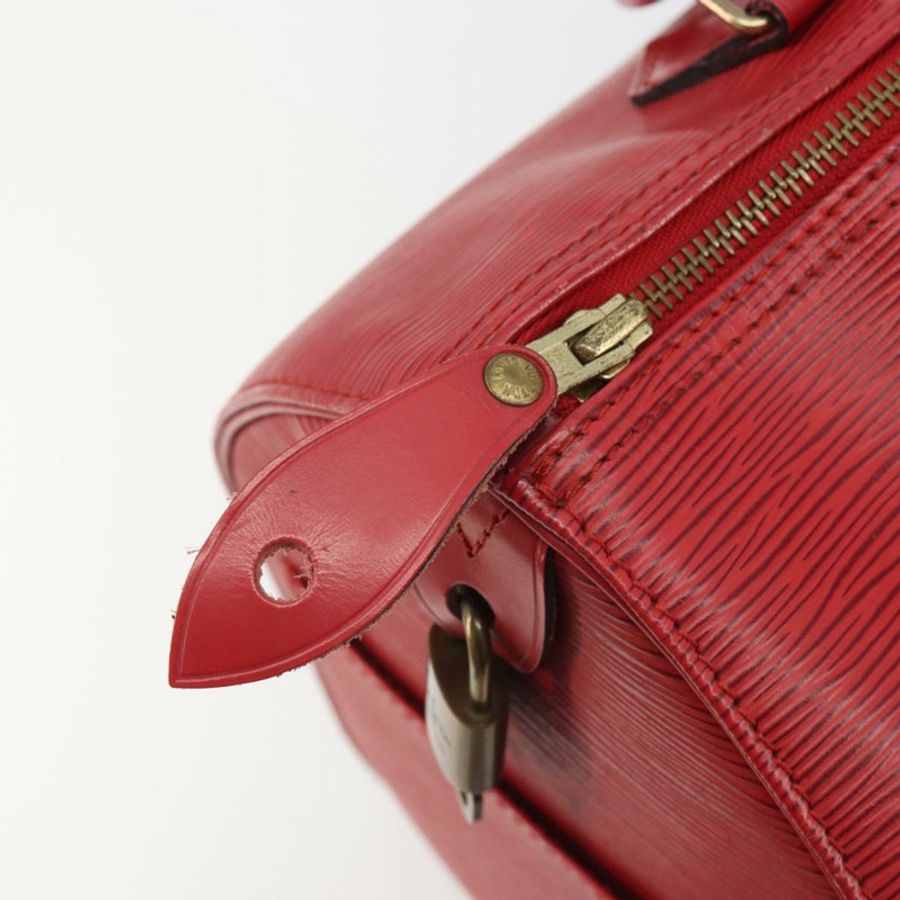 【日本直送】路易威登 Epi Speedy 35 手提包 卡斯蒂利亞紅 M42997 LV Auth 190649A-8