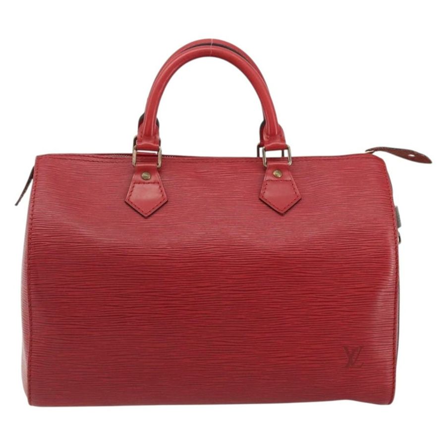 【日本直送】路易威登 Epi Speedy 35 手提包 卡斯蒂利亞紅 M42997 LV Auth 190649A-12
