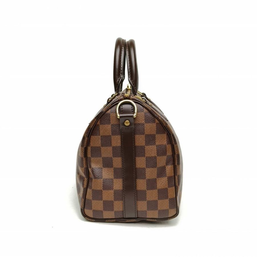 LOUIS VUITTON Sp25配肩帶棕色棋盤格PVC2019肩背包-1