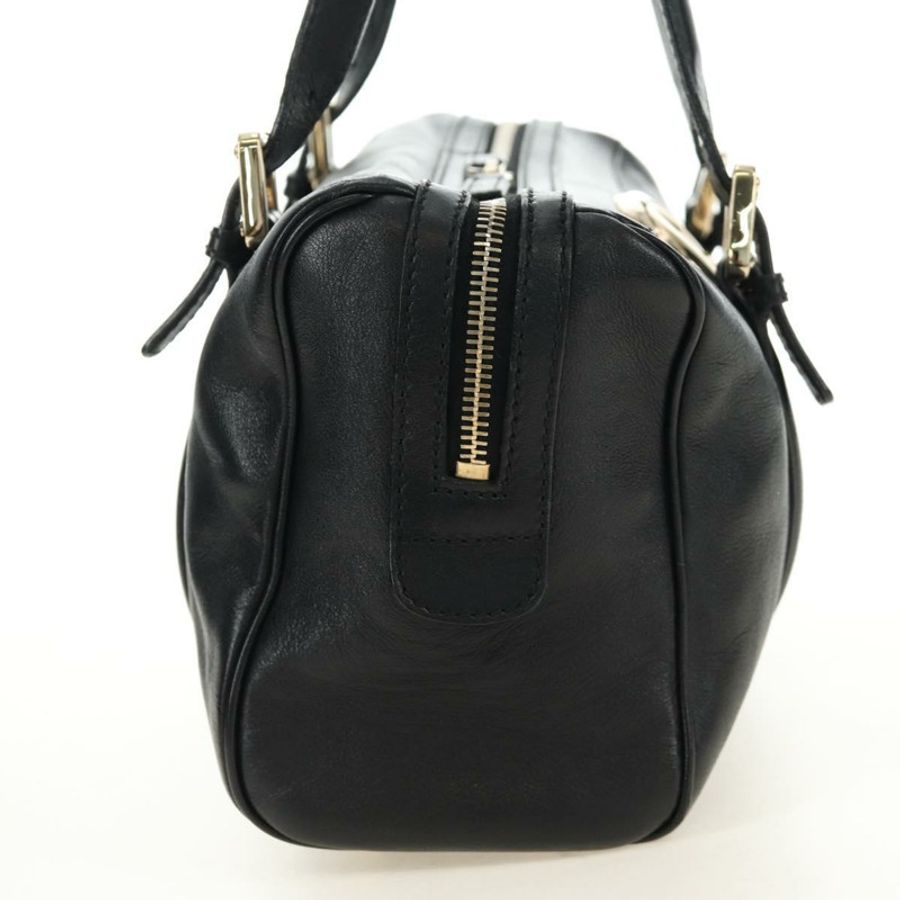 【日本直送】GUCCI 手提包 皮革 黑色 金色 170009 正品 190912SAV-3