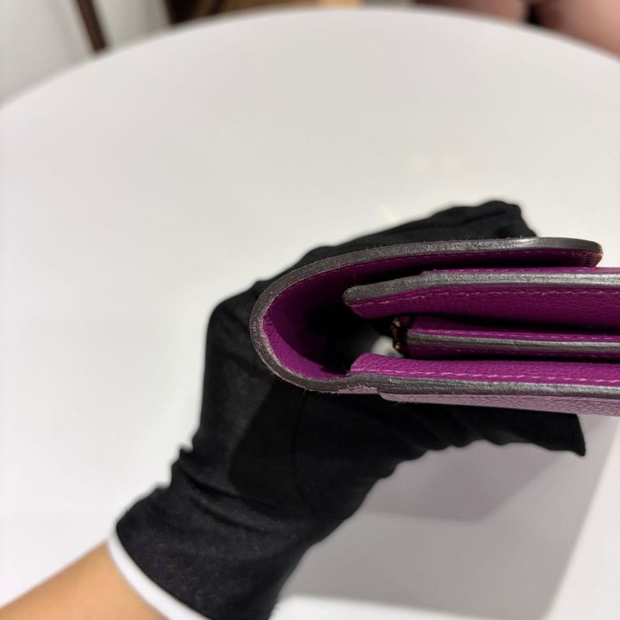 Hermes Constance long wallet P9 Anemone
Evercolor leather-5