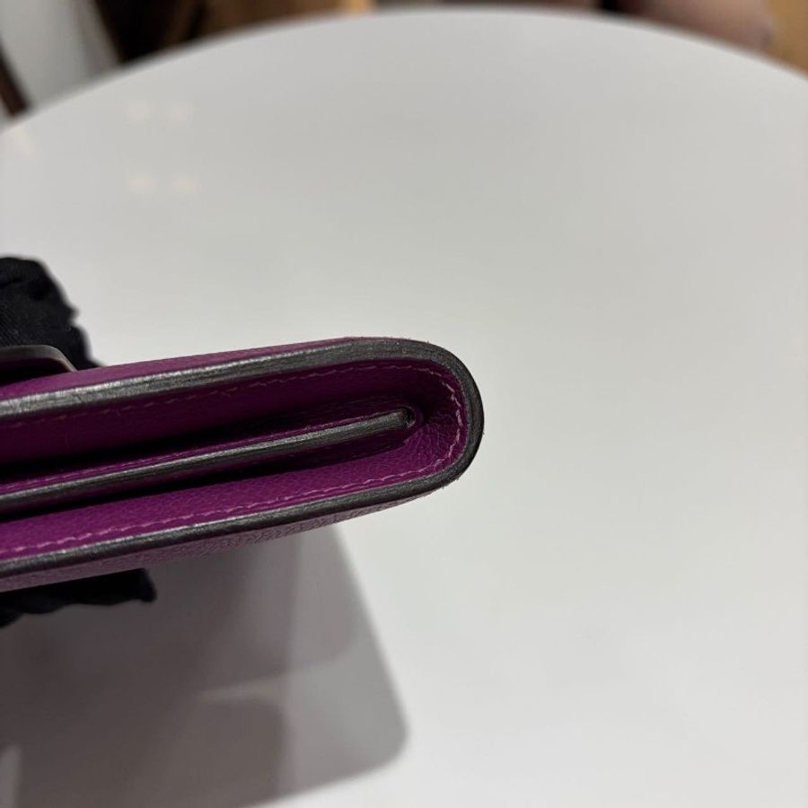 Hermes Constance long wallet P9 Anemone
Evercolor leather-7