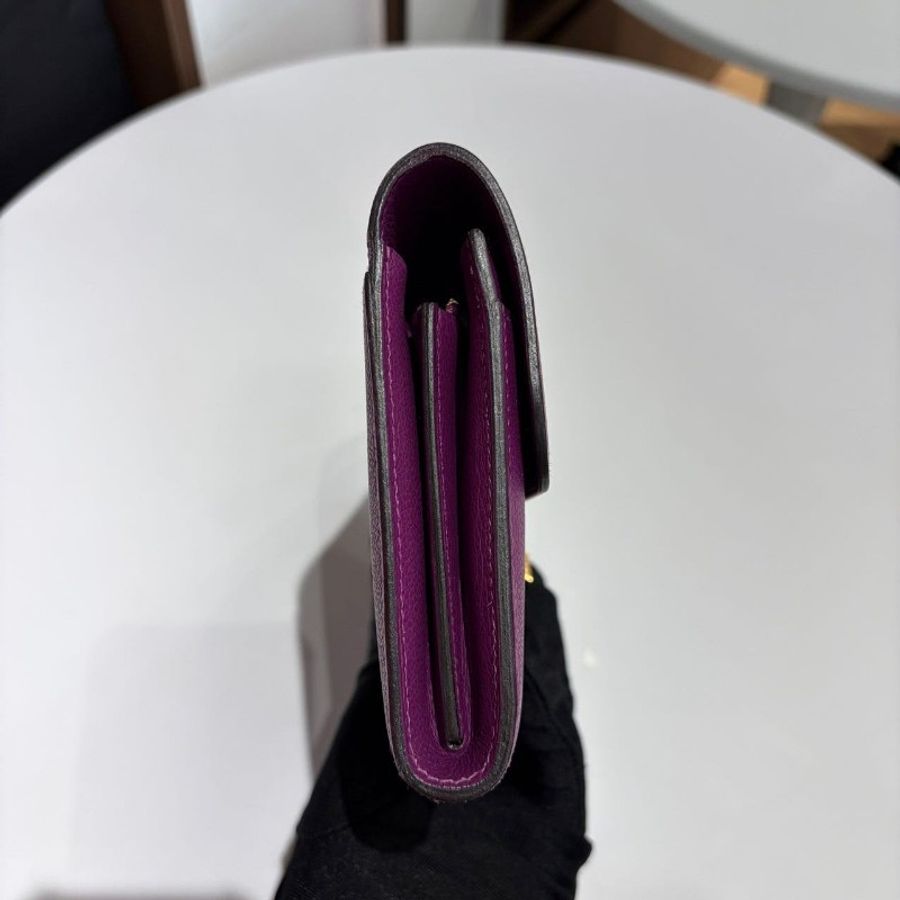 Hermes Constance long wallet P9 Anemone
Evercolor leather-9