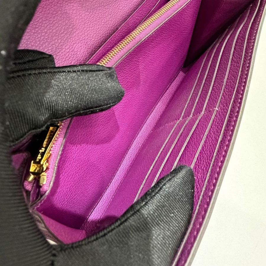 Hermes Constance long wallet P9 Anemone
Evercolor leather-14