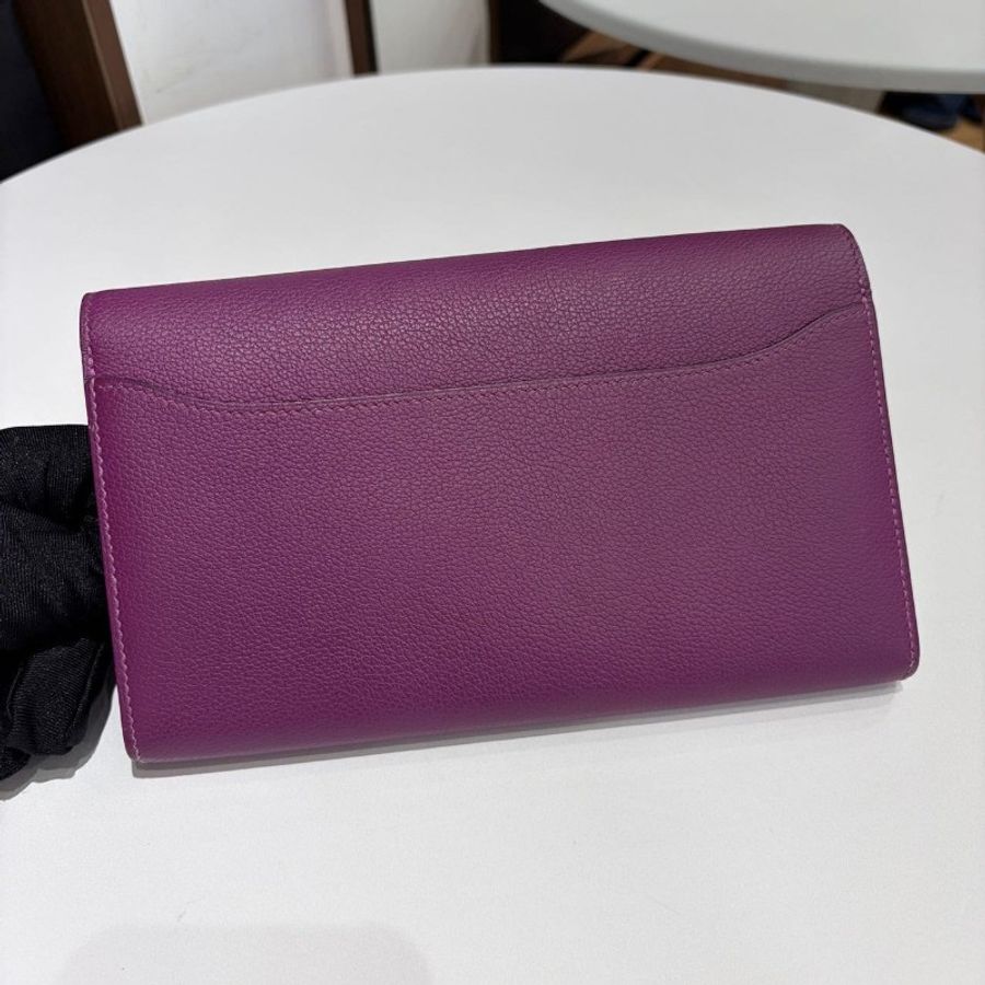 Hermes Constance long wallet P9 Anemone
Evercolor leather-15