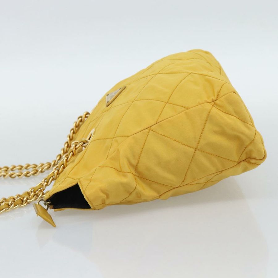 【日本直送】PRADA 尼龍黃金鏈單肩包 正品 190869A-2