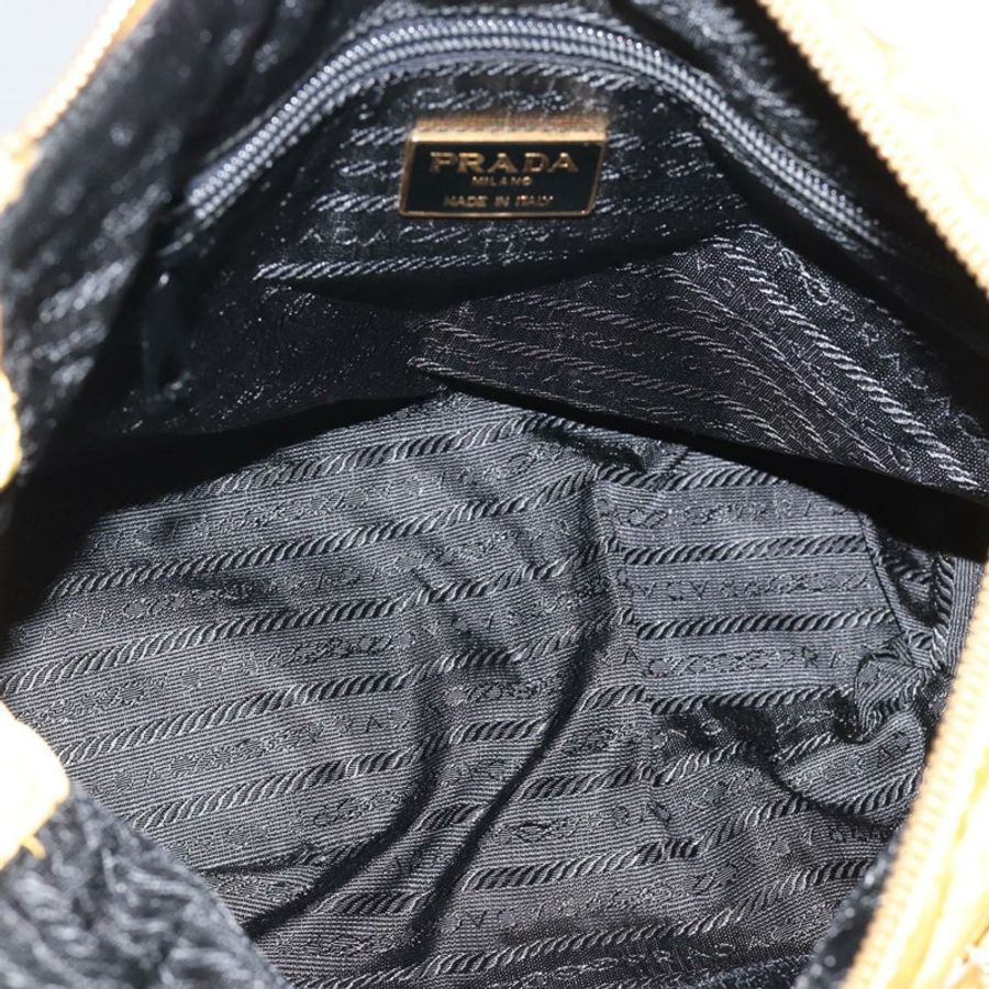 【日本直送】PRADA 尼龍黃金鏈單肩包 正品 190869A-9