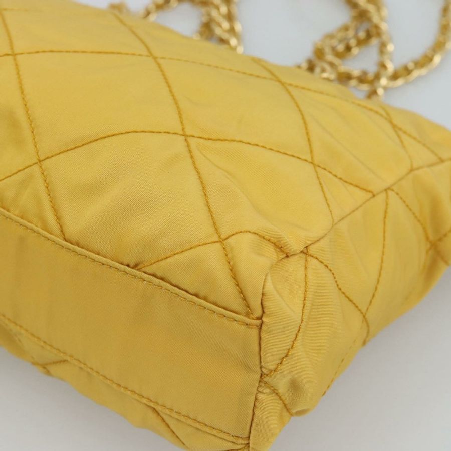 【日本直送】PRADA 尼龍黃金鏈單肩包 正品 190869A-15