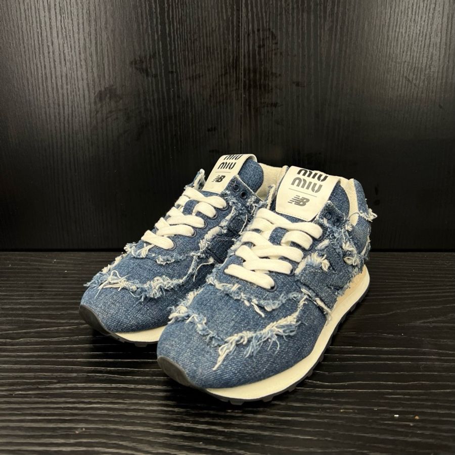 miumiu nb574 水洗牛仔35 碼-0