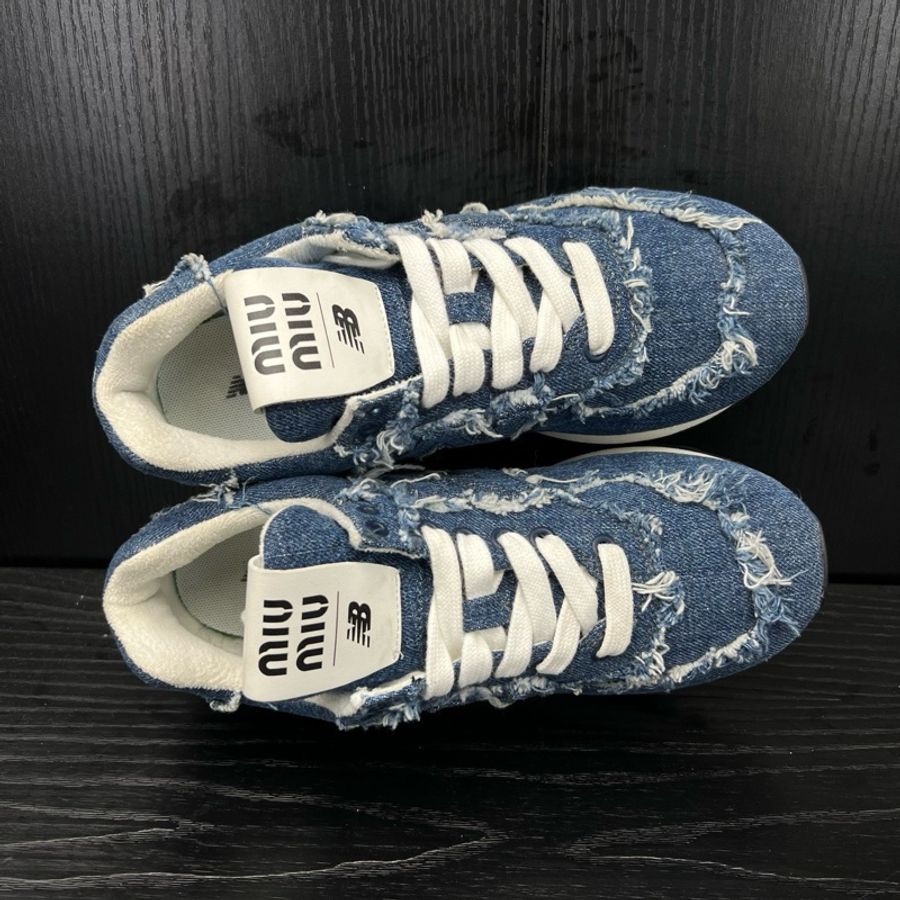 miumiu nb574 水洗牛仔35 碼-4