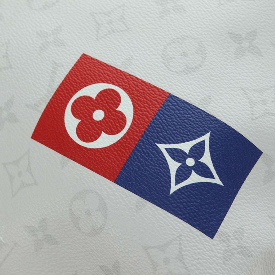 【日本直送】路易威登 Monogram 白色扁平垂直款式 2way Multicolor M44627 Auth 190470M-21