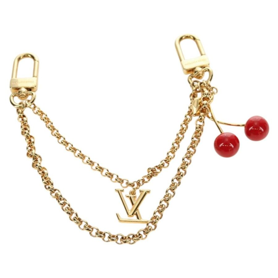 【日本直送】路易威登 LVx™ 櫻桃包鍊掛飾 金屬金 M02598 正品 189656SAM-5