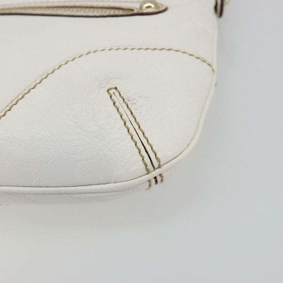 【日本直送】GUCCI Sherry系列鏈條包,皮革材質,白色,金色,貨號153011 491404,正品編號190887A-8