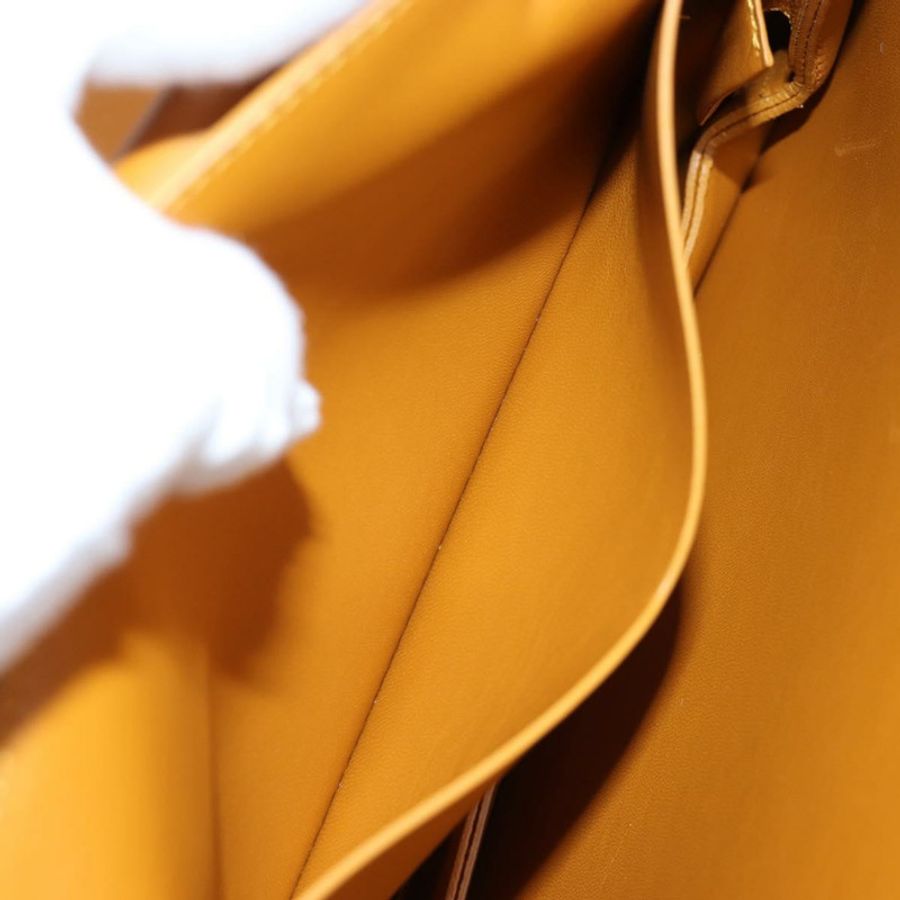 【日本直送】BOTTEGA VENETA Mount 鏈條單肩包 皮革 2way Orange Gold Auth 190656V-24