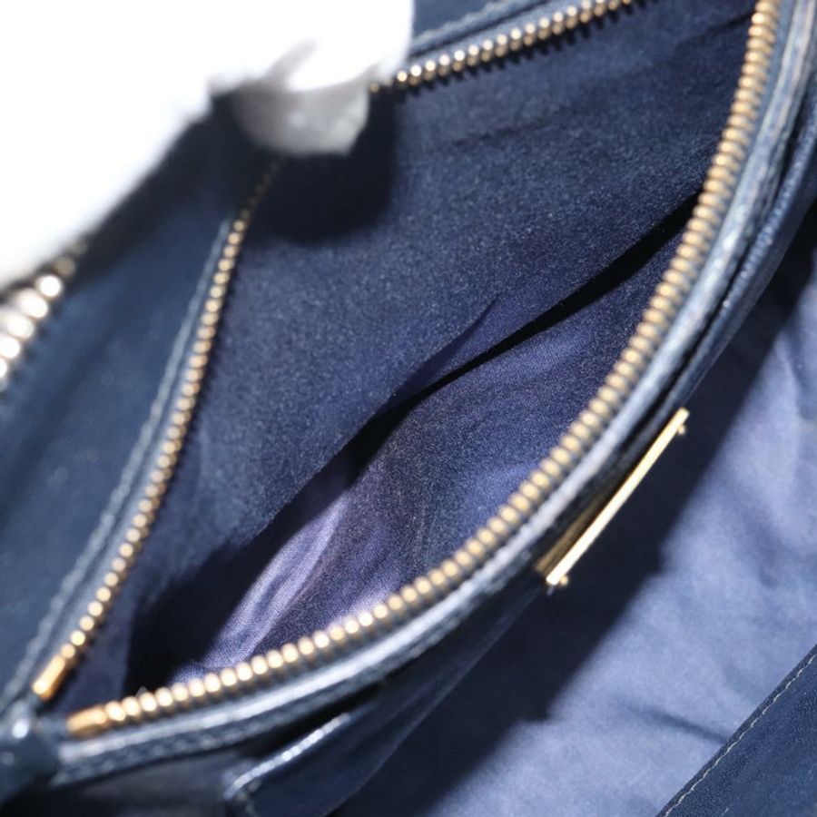 【日本直送】Miu Miu 手提包 皮革 兩用 藍色 金色 正品 190650-23
