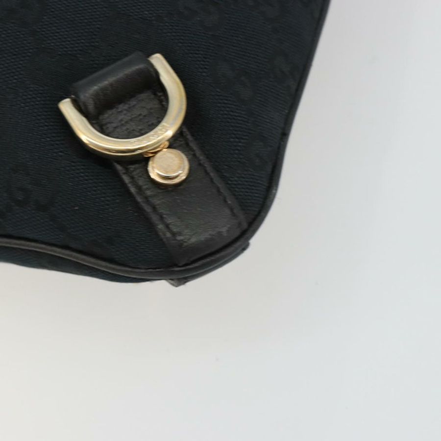 【日本直送】GUCCI GG帆布Abbey單肩包 黑色金色 131326 正品 191311A-13
