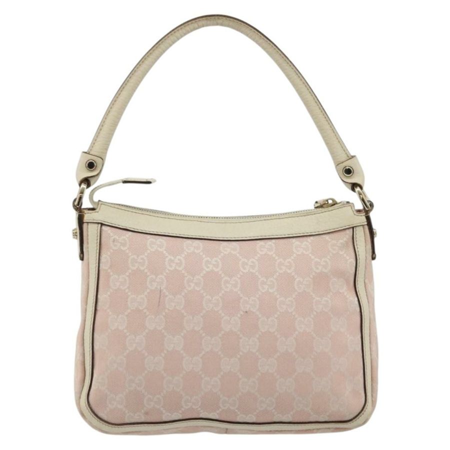 【日本直送】GUCCI GG帆布肩背包 粉金配色 146244 正品 191250A-1