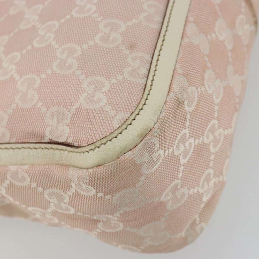 【日本直送】GUCCI GG帆布肩背包 粉金配色 146244 正品 191250A-16