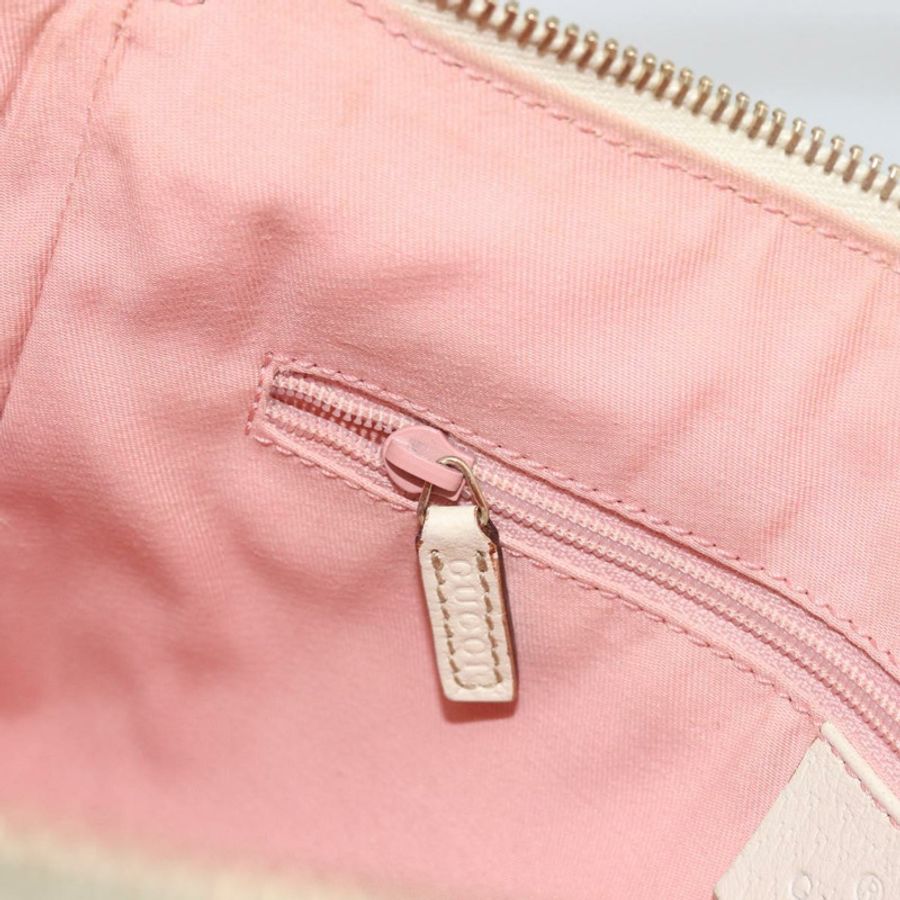 【日本直送】GUCCI GG帆布肩背包 粉金配色 146244 正品 191250A-22