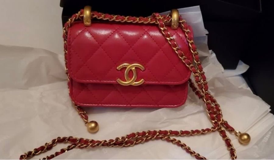 Chanel 雙金球 mini bag-1