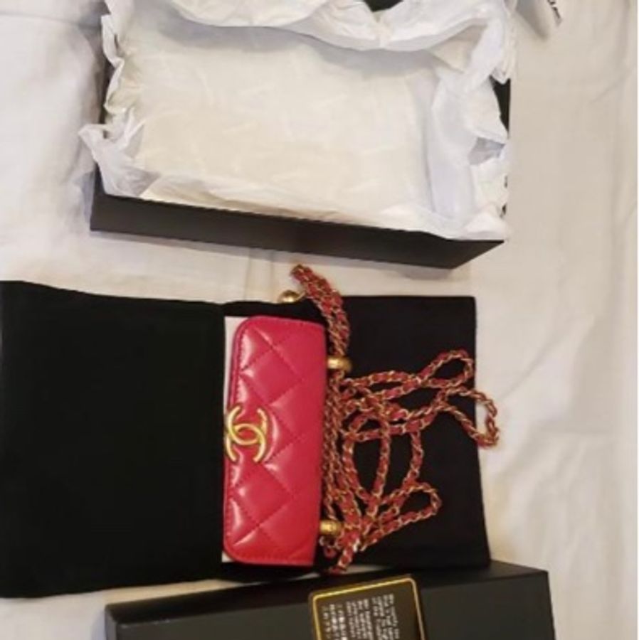 Chanel 雙金球 mini bag-6