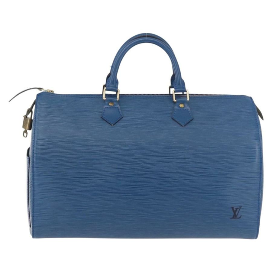 【日本直送】路易威登 Epi Speedy 35 手提包,托萊多藍,M42995,LV 正品,編號 190979A-1