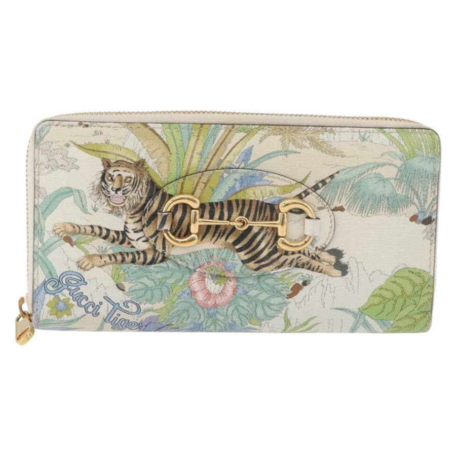 【日本直送】GUCCI 馬銜扣長錢包,皮革材質,多色金色,貨號 621889,正品編號 191626M-12