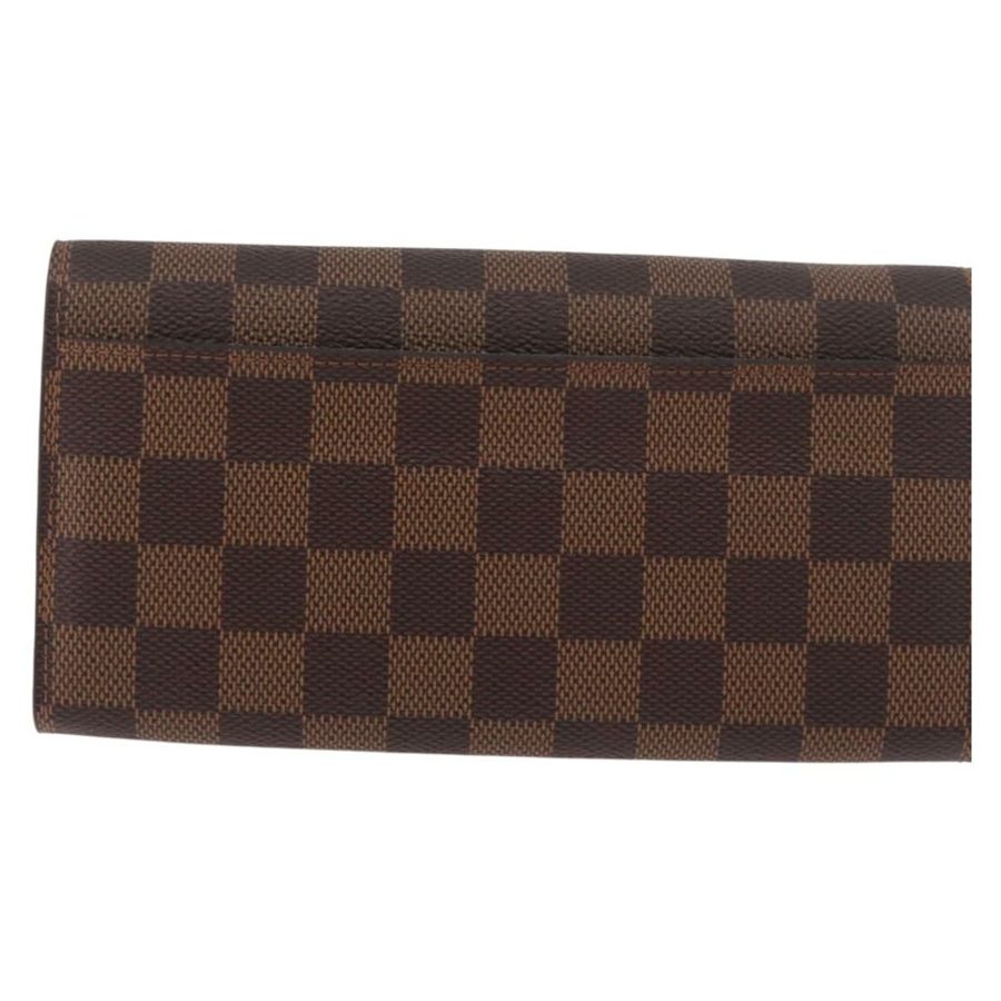 【日本直送】路易威登 Damier Ebene Portefeuille Sarah 長皮夾 N64426 LV 正品 191659M-1